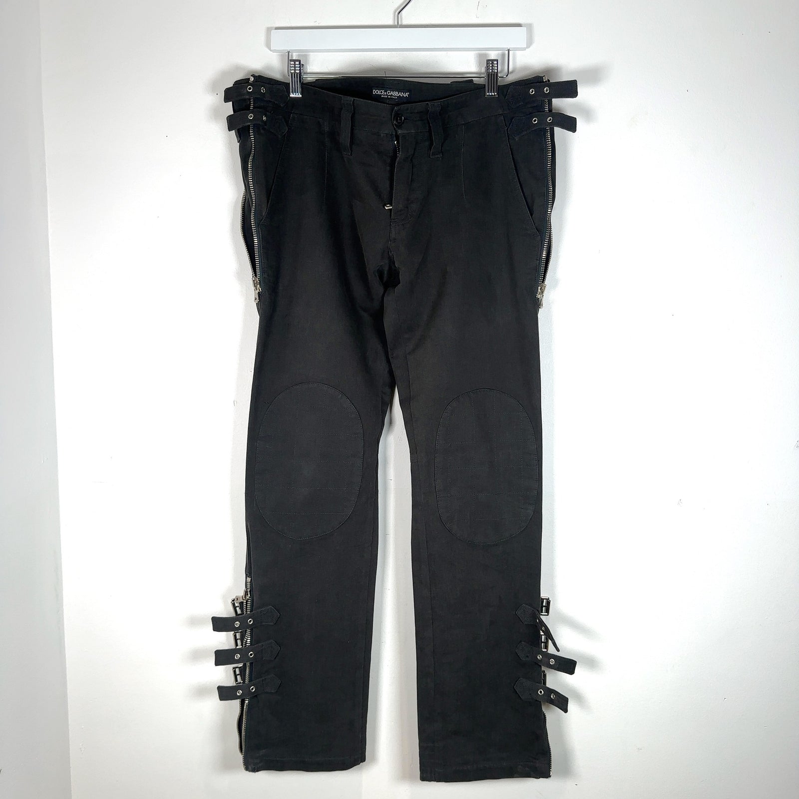 Dolce & Gabbana SS03 Sex Zip Bondage Pants