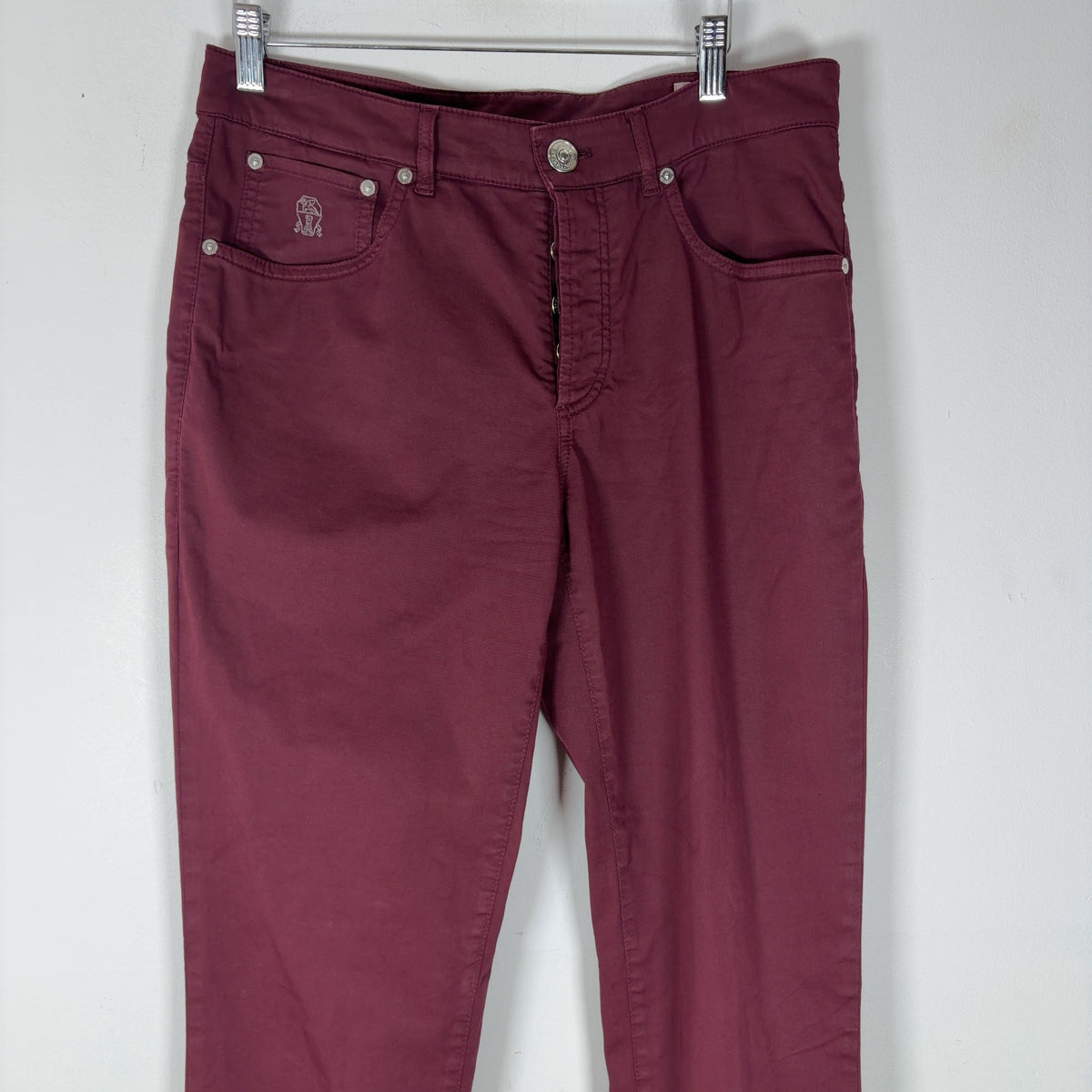 Brunello Cucinelli 5-Pocket Straight Leg Pants