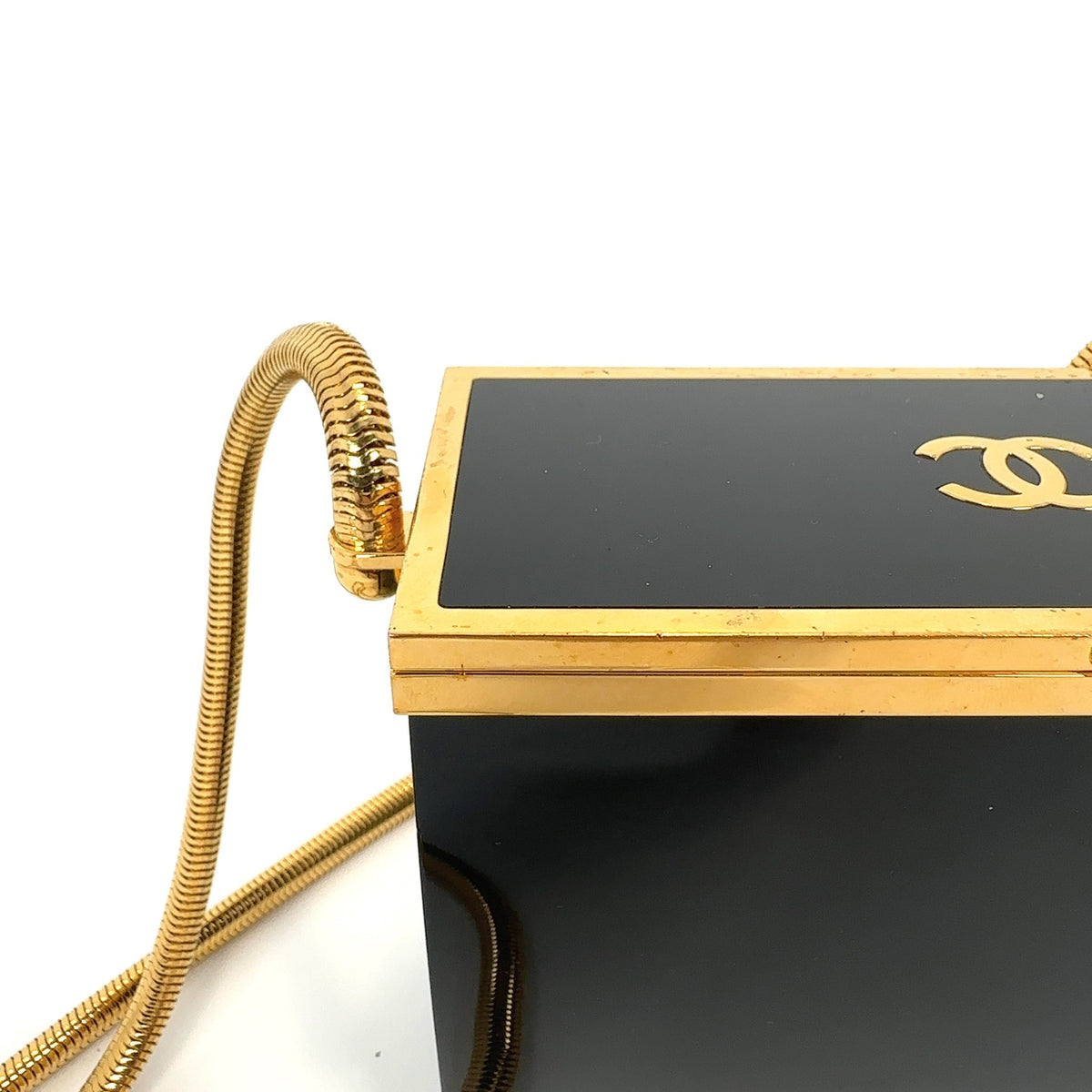 Chanel SS97 Micro Mini Minaudière Box Bag