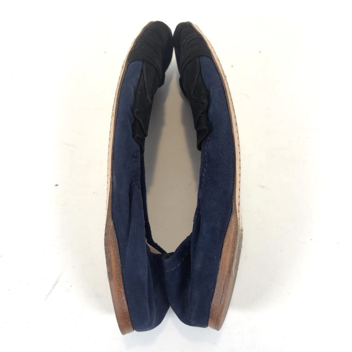 Miu Miu Navy Ballet Flats