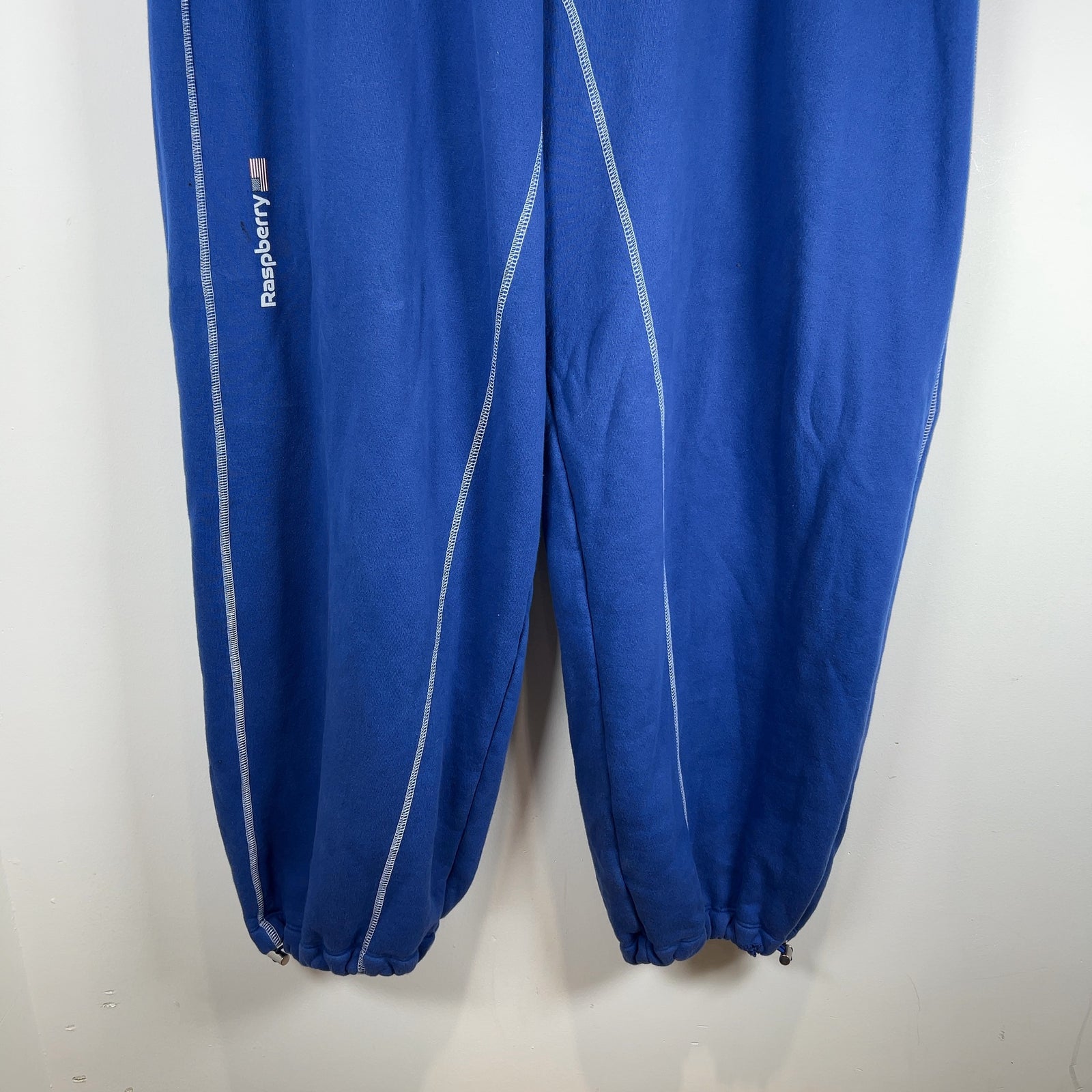 GV Gallery Raspberry Hills Blue Contrast Stitch Sweatpants