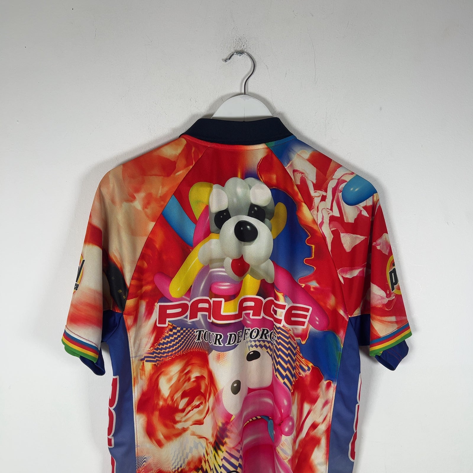 Palace 'Tour De Force' Multi-Graphic Polo Shirt