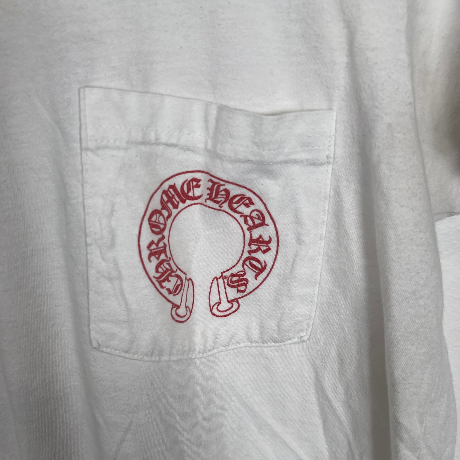 Chrome Hearts Red Logo T-Shirt Size S