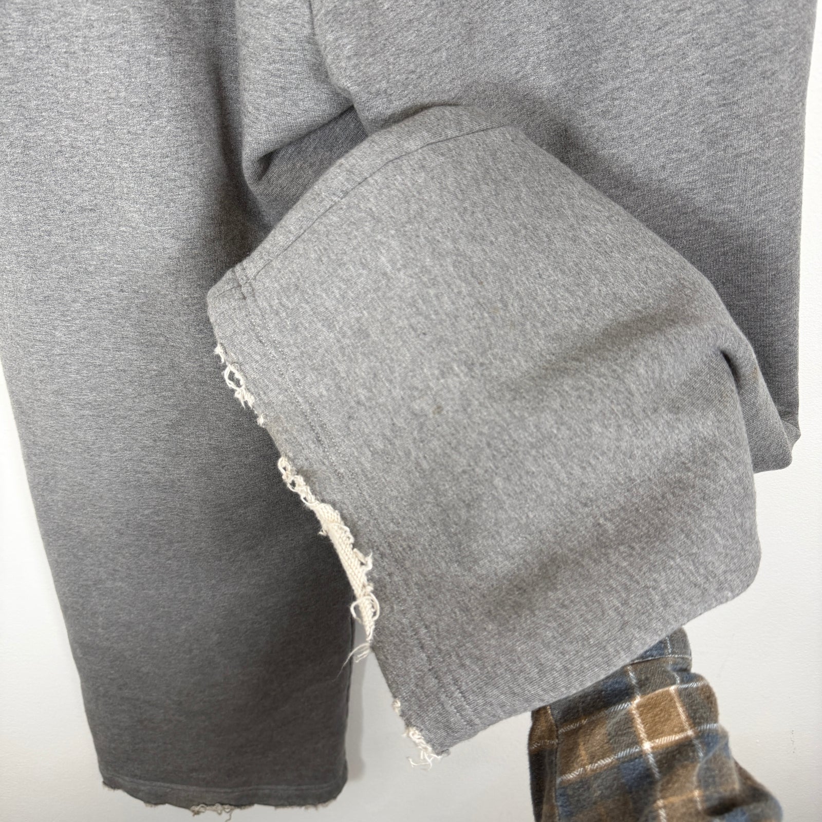 Balenciaga FW25 Grey Luxury Script Logo Sweatpants Size M