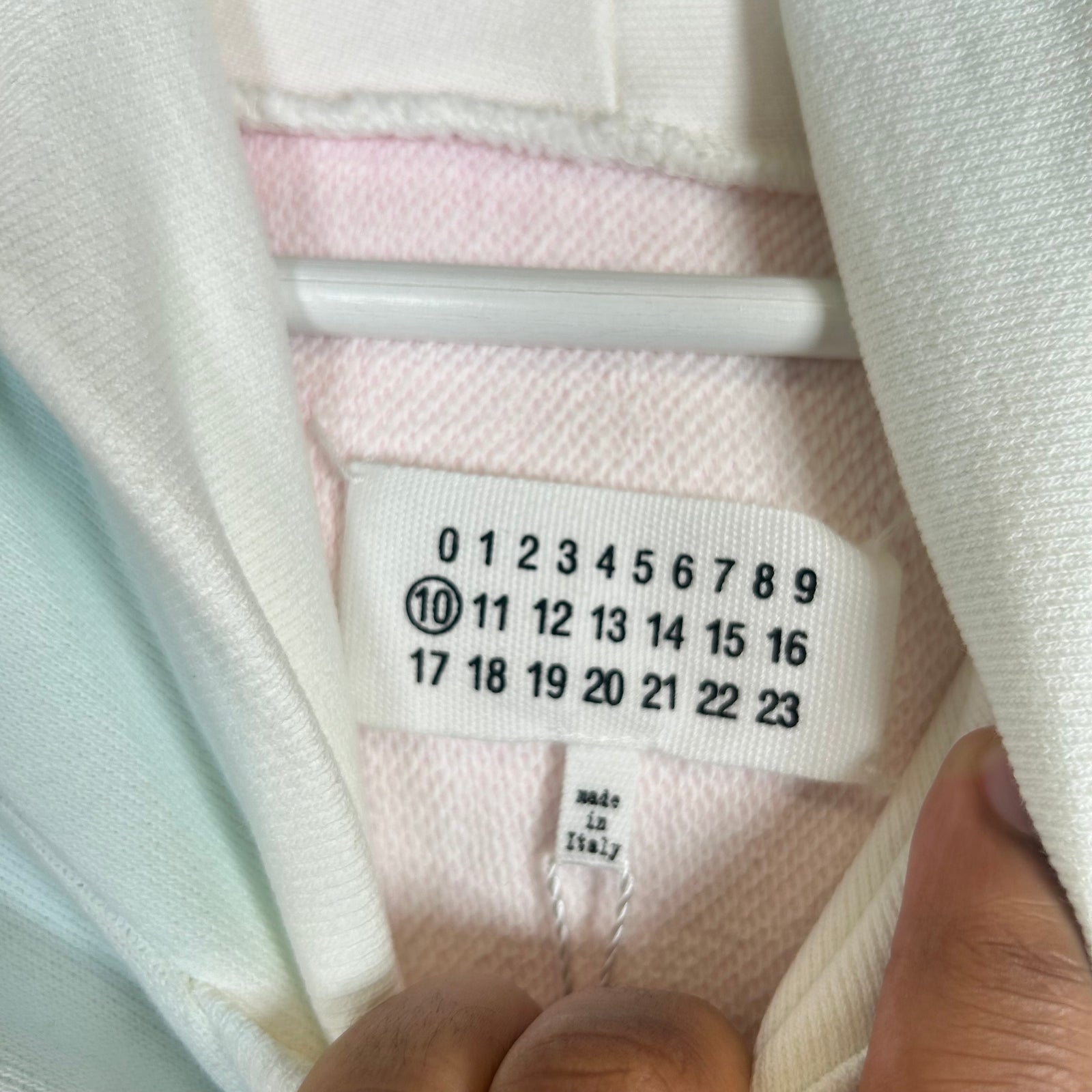 Maison Margiela SS20 Pastel Tye Dye Hoodie Size M