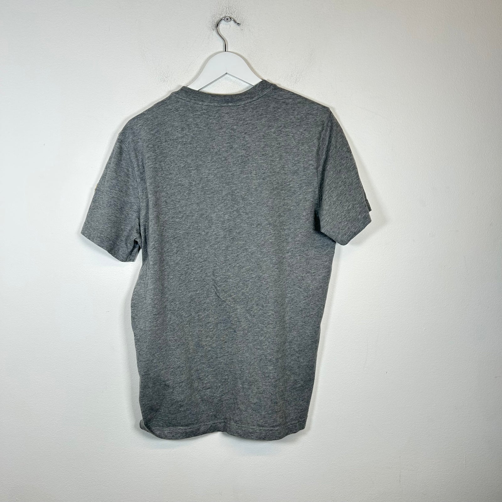 Moncler Grey Flocked Archive Logo Size M
