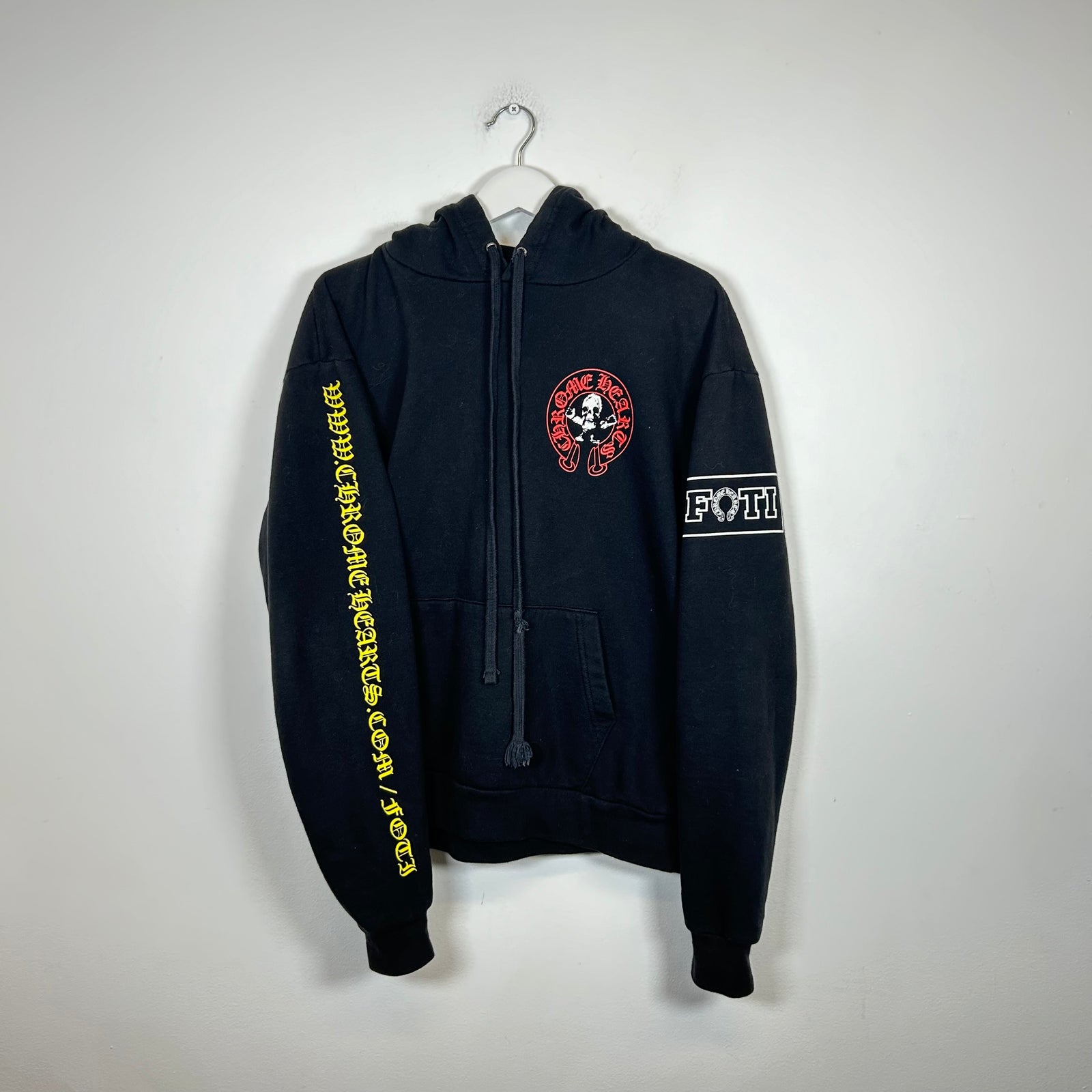 Chrome Hearts Foti Skeleton Online Exclusive Hoodie Size XS
