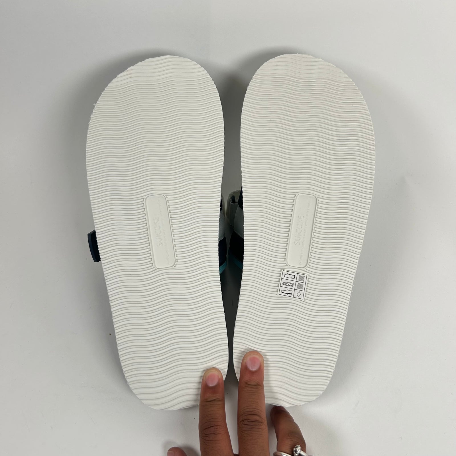 Suicoke Light Blue Moto-Cab Sandals Size 12
