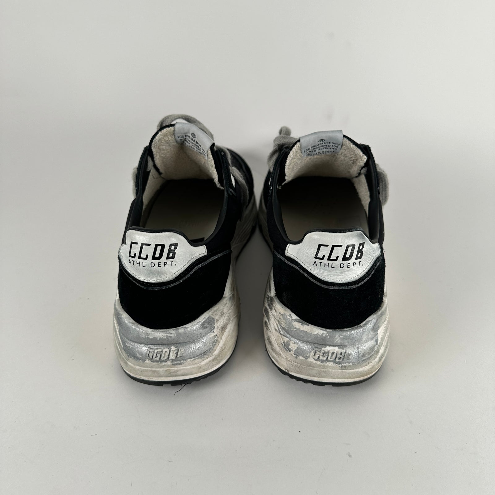 Golden Goose Black Runners Size 7