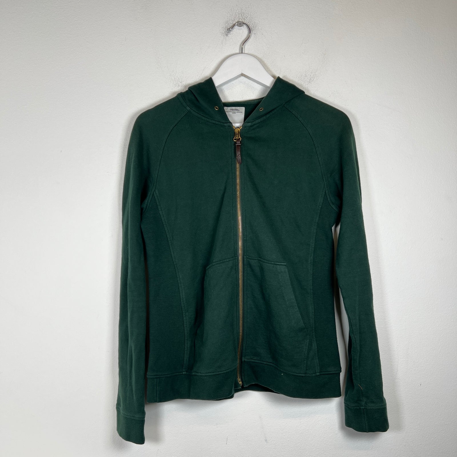 Visvim Green JV Hoodie Size 1