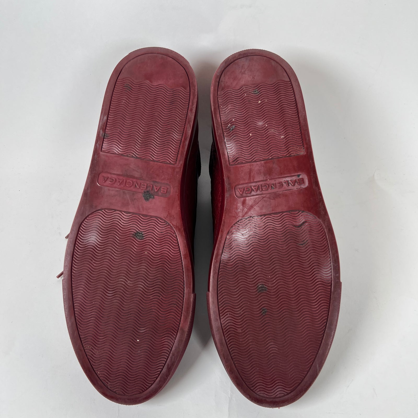 Balenciaga Burgundy Arena Size 40