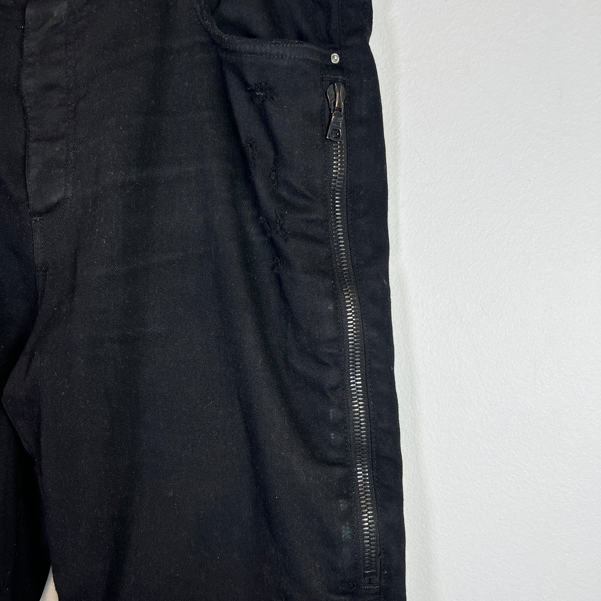 Amiri MX2 Biker Leather Patch Jeans