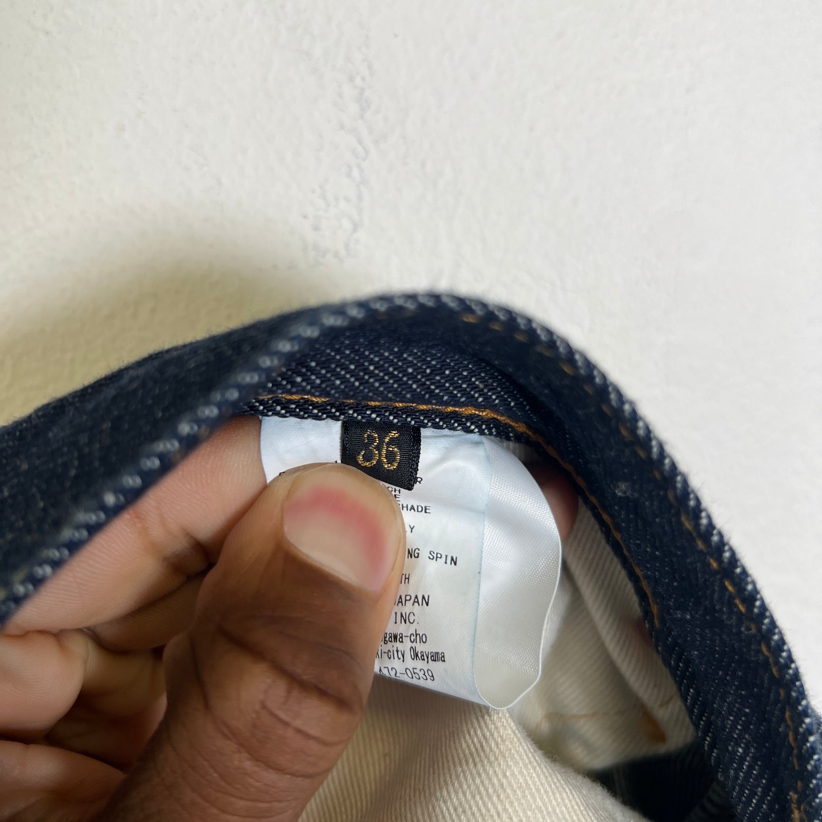 Kapital 12.5oz Mexican Tuxedo Okagilly Denim Jeans
