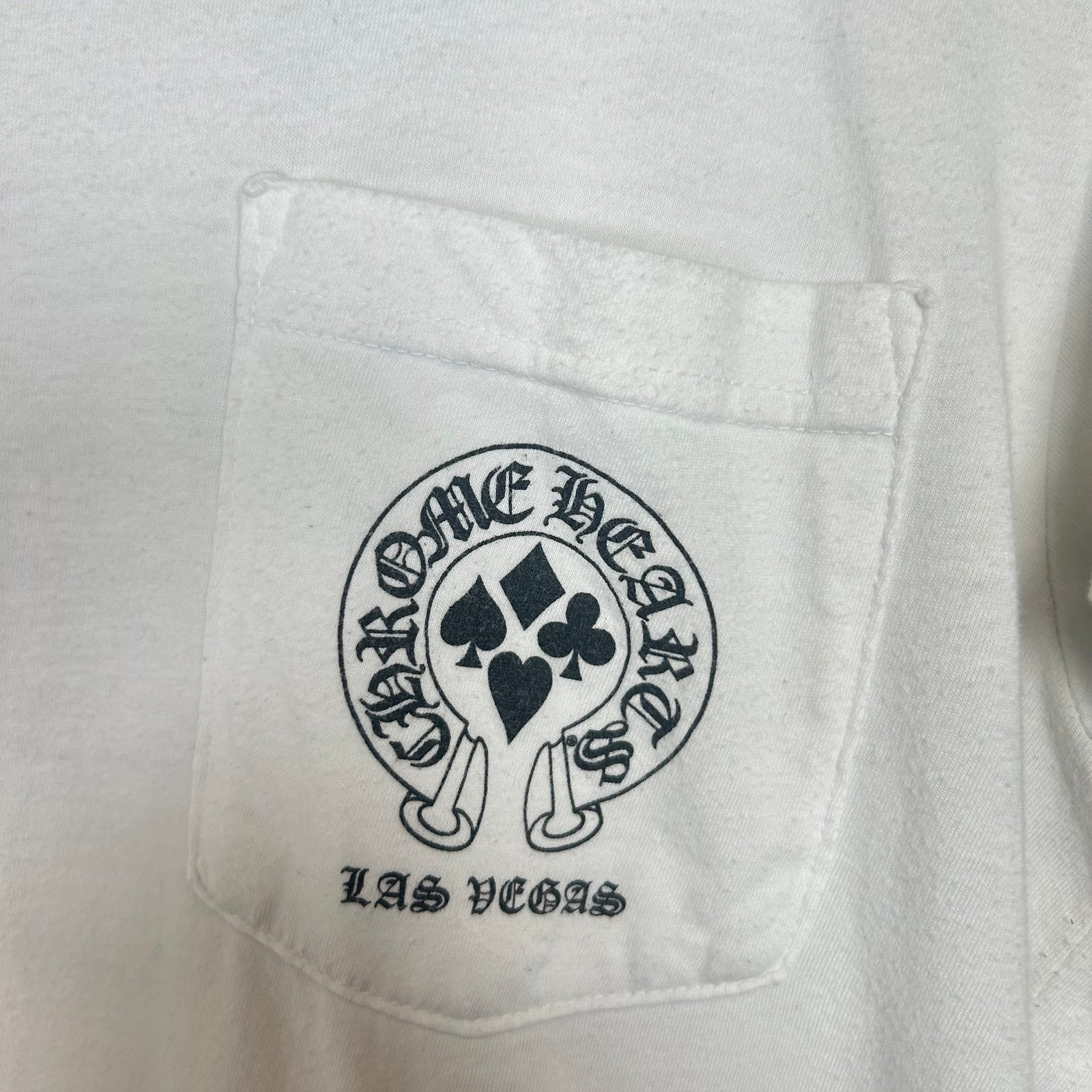 Chrome Hearts White Las Vegas Exclusive Tee Size S