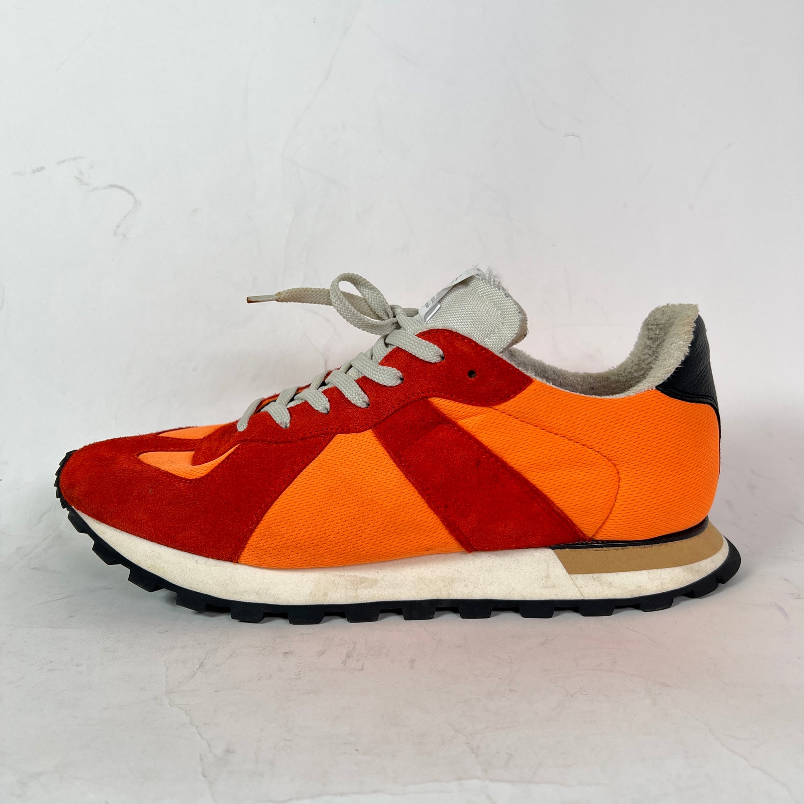Maison Margiela 22 Orange/Red Retro Replica Runner Size 45