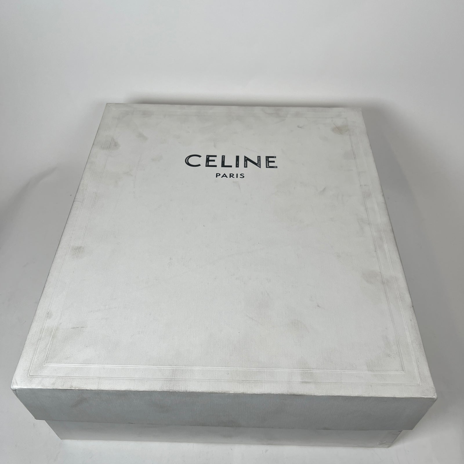 Celine Yellow/White CT-03 Leather High-Top Sneaker Size 45