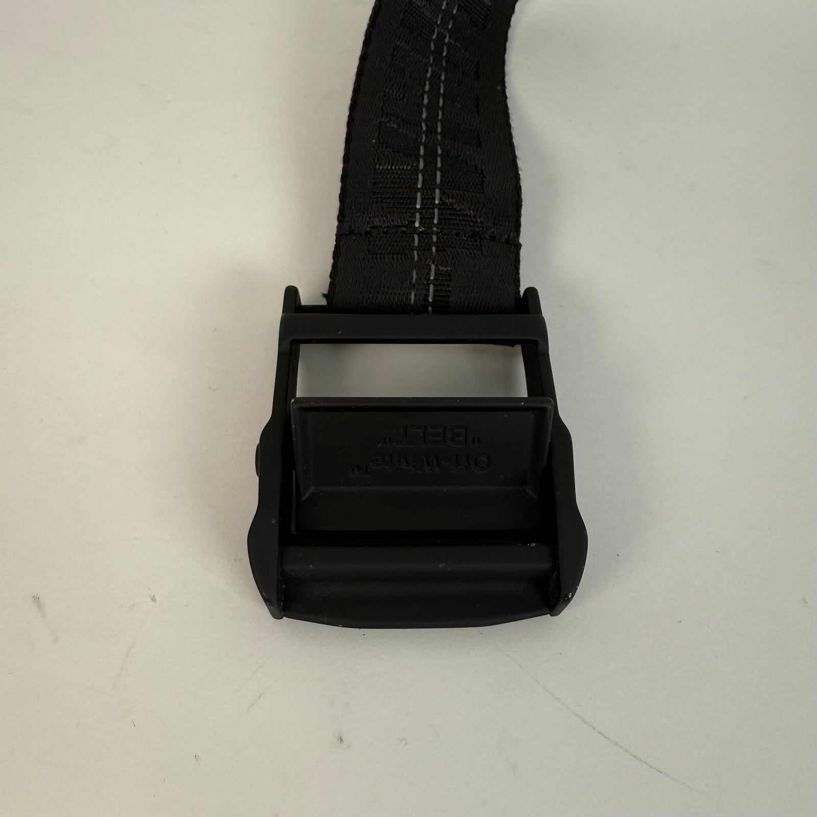 Off-White Black Industrial Belt