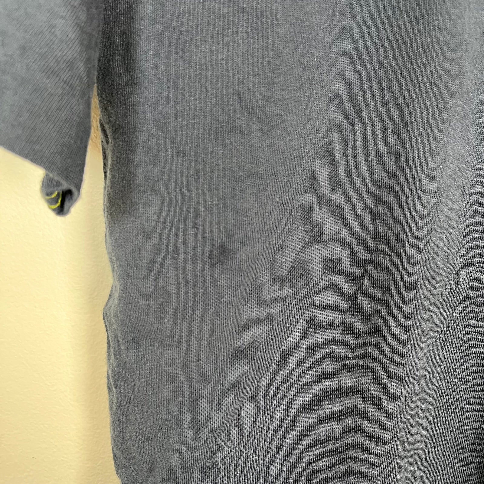 Stone Island Navy Embroidered Logo Tee Size XL