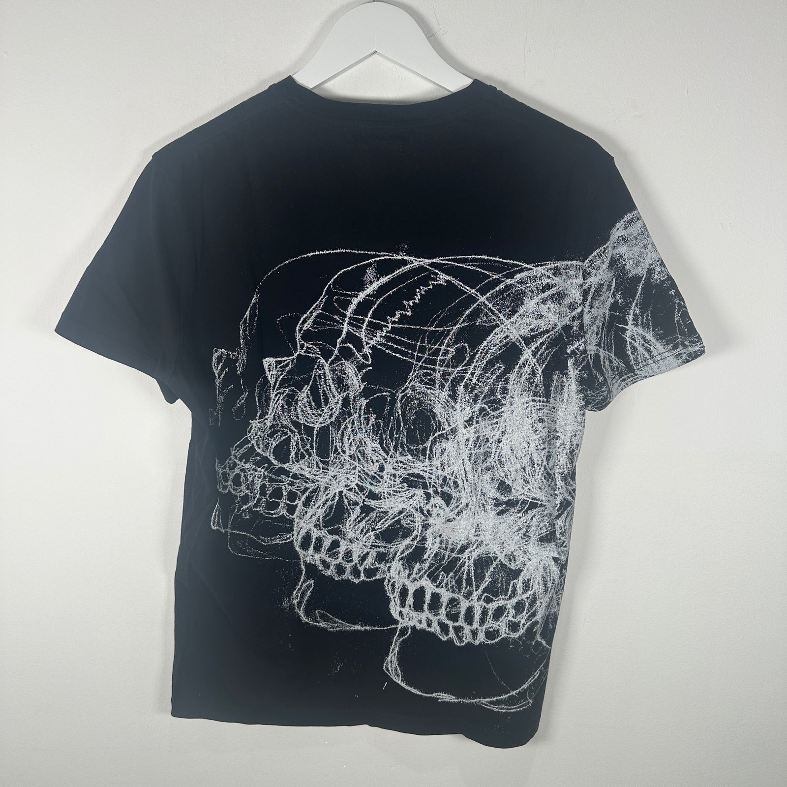Alexander Mcqueen Smoke Skull T-Shirt Size S