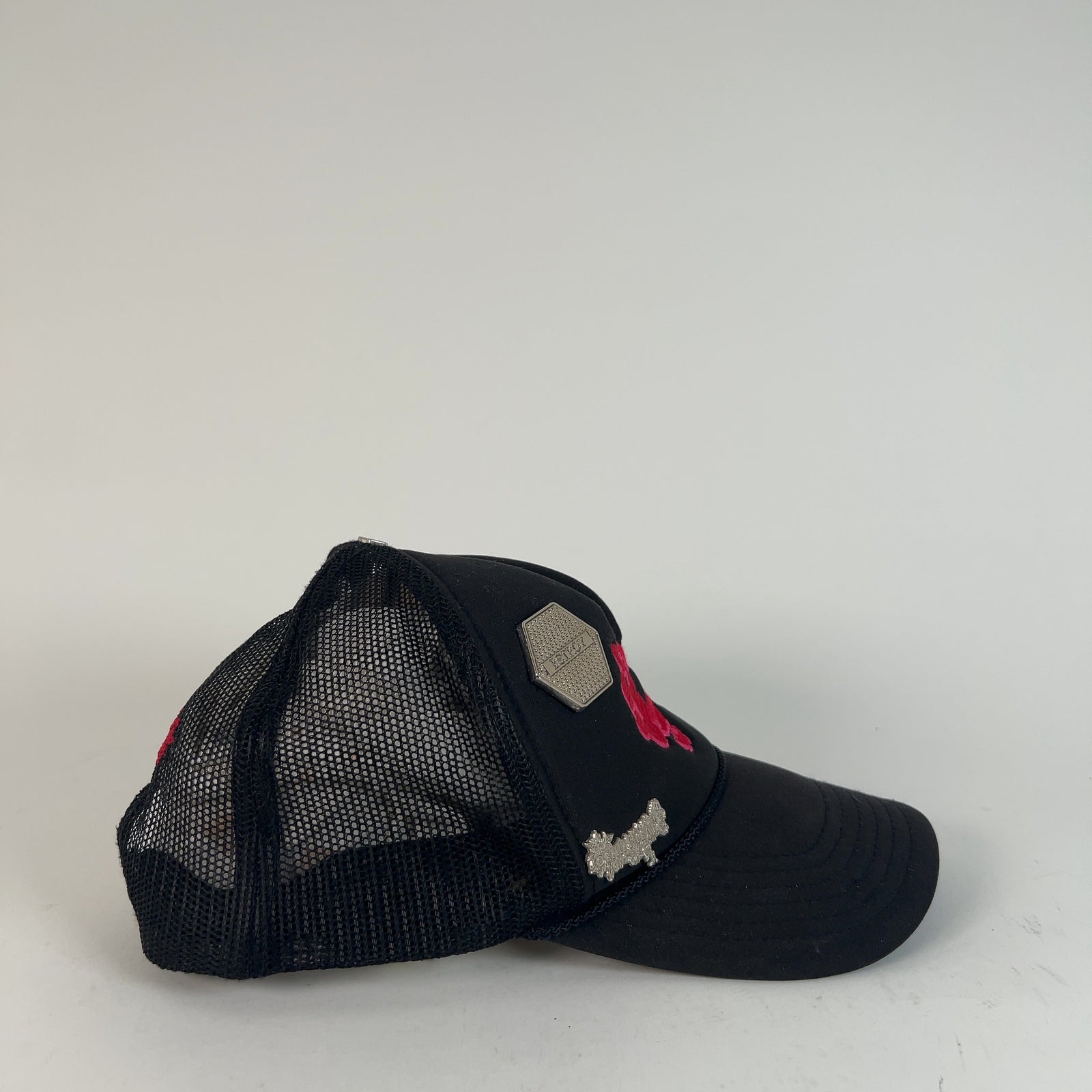 B.bstroy x Denim Tears Pink Logo Pins Hat