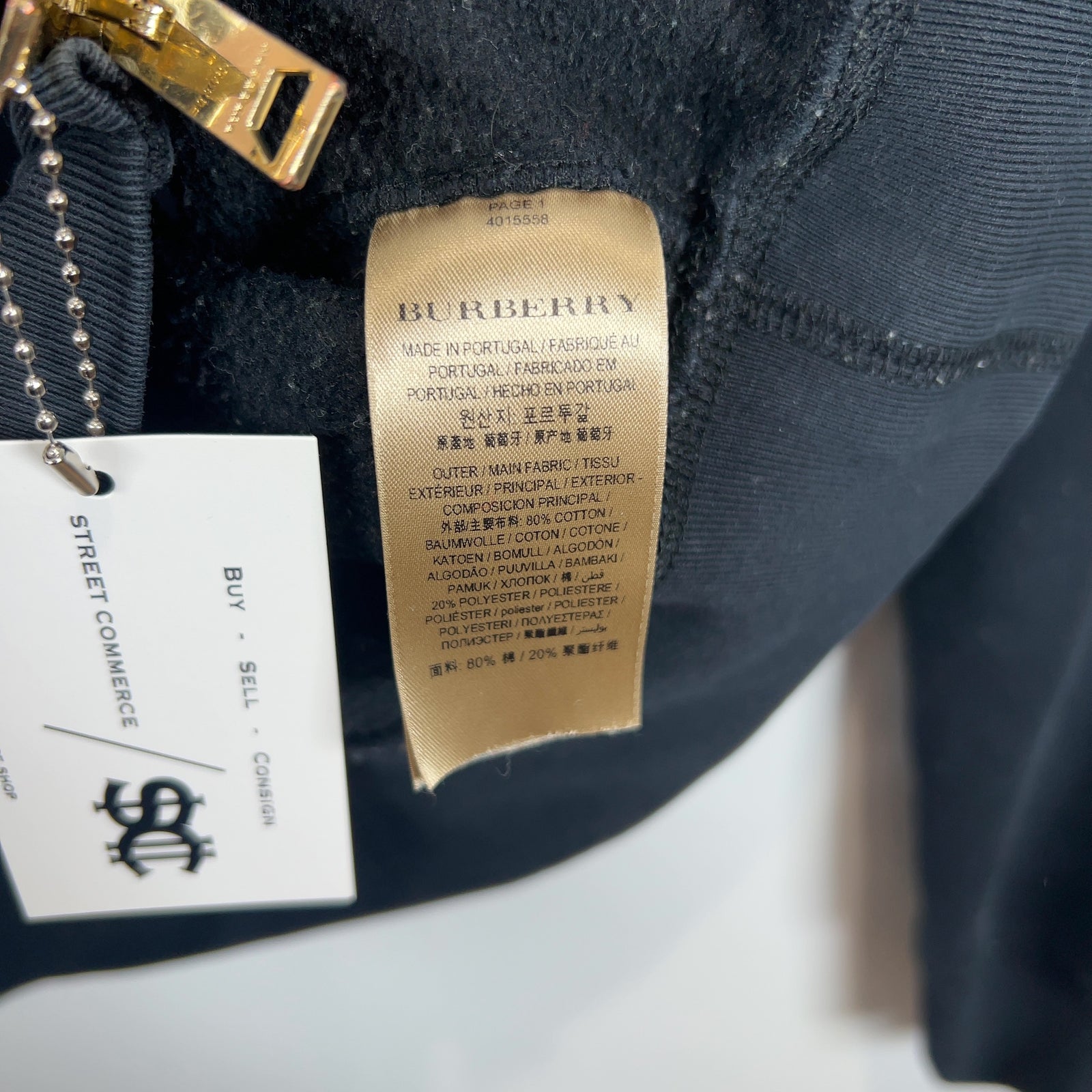 Burberry Plaid Hoodie