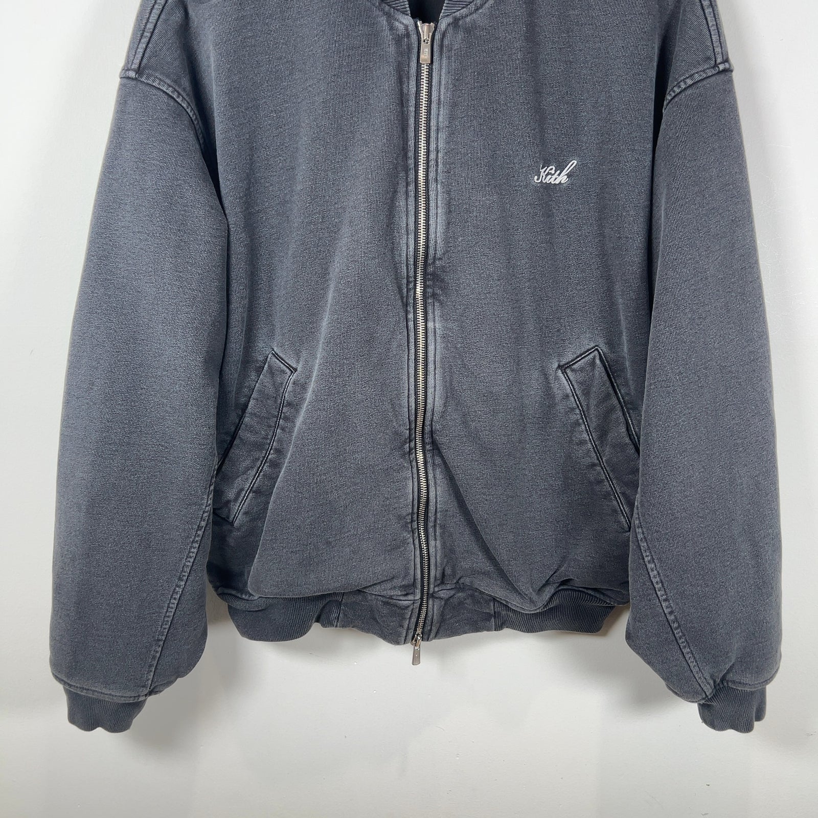 Kith Cursive Logo Bomber Jacket
