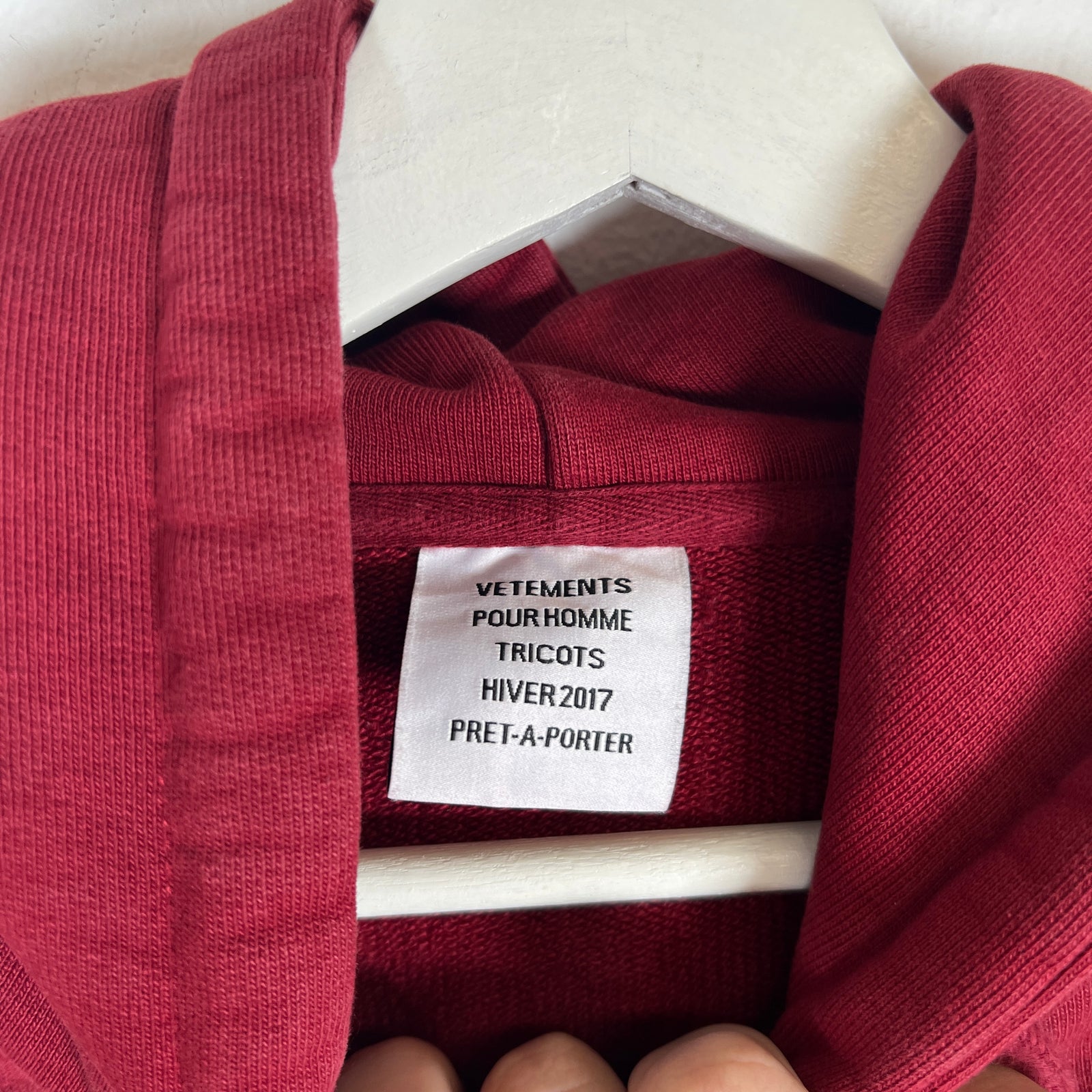 Vetements 'May The Bridges Burn' Hoodie Size S
