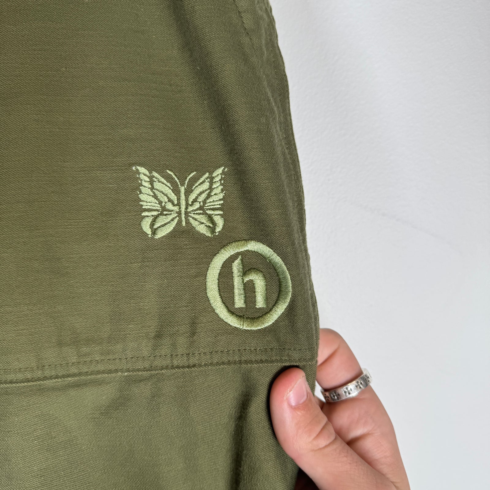 Needles x Hidden NY Olive Cargo Pants Size S
