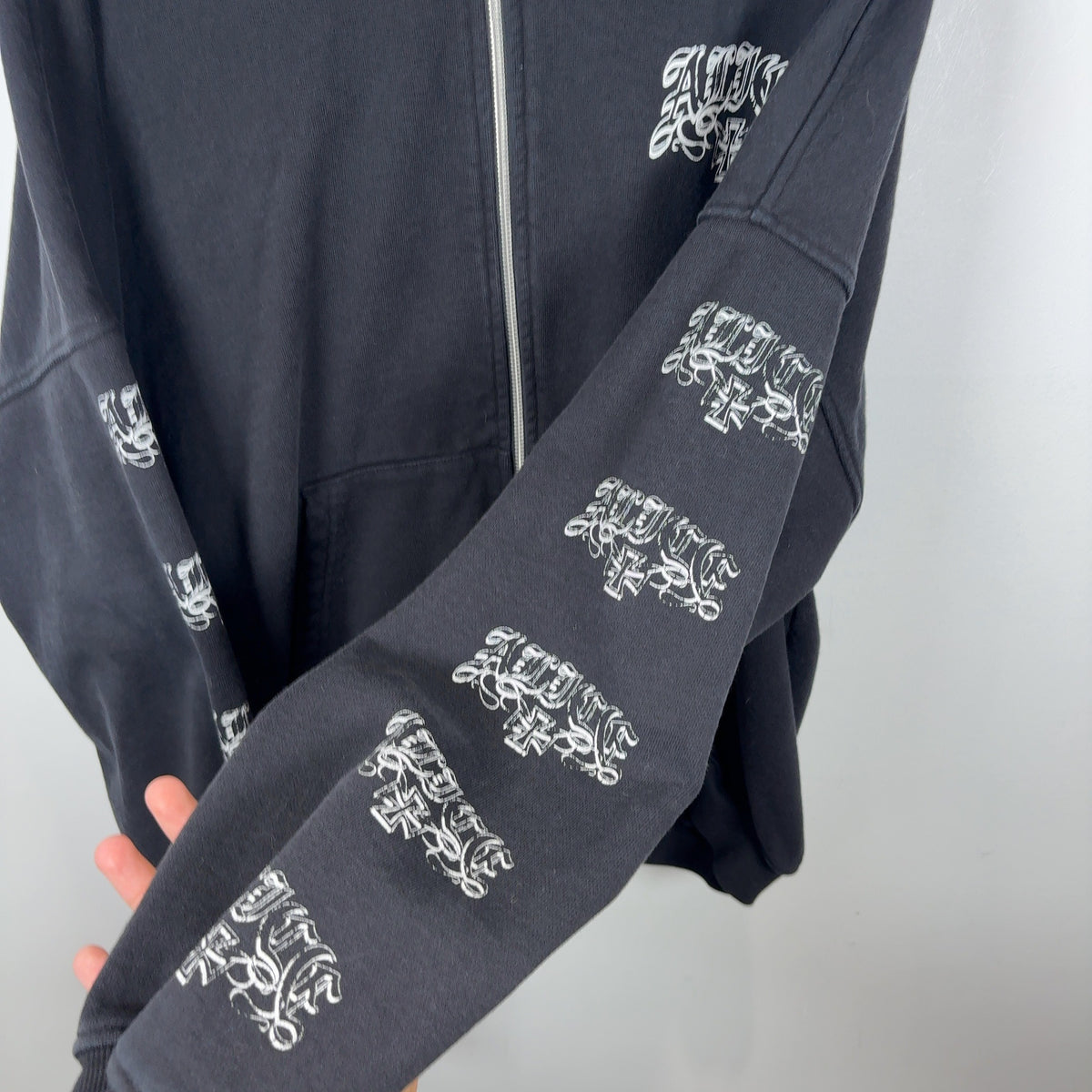 Alice Hollywood Militia Black Zip Up Hoodie