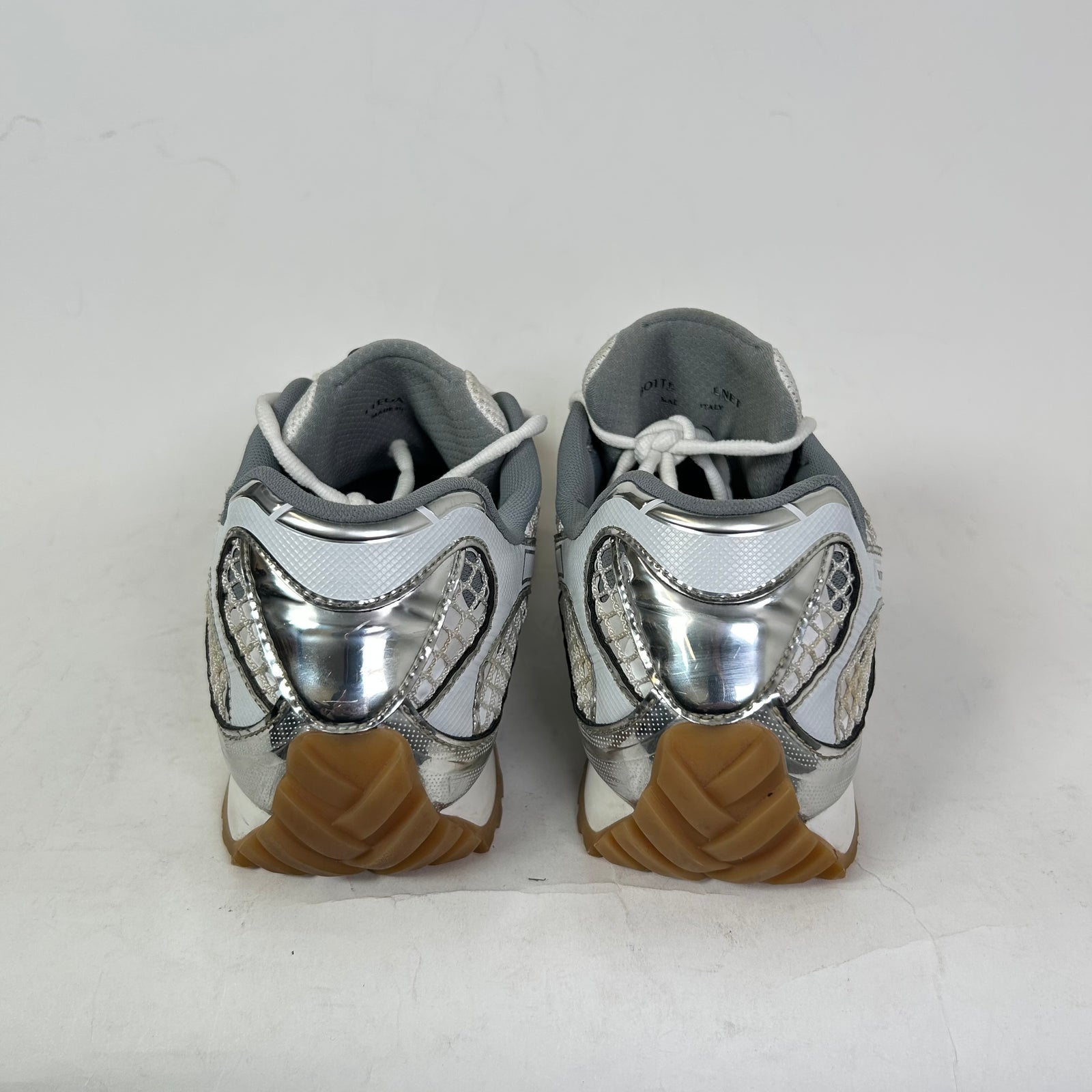 Bottega Veneta Silver Orbit Sneakers