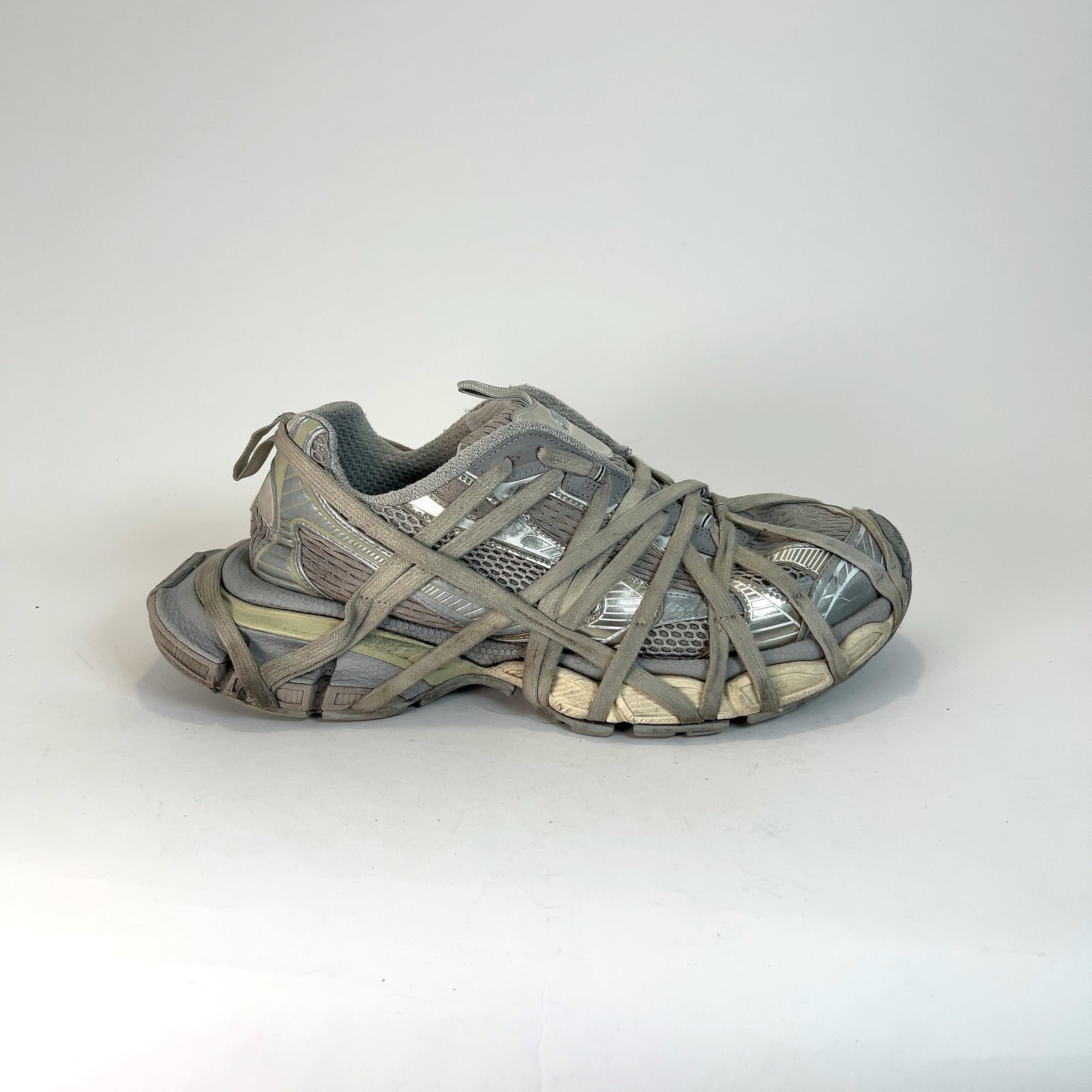 Balenciaga 3XL Extreme Lace Low Top Sneakers