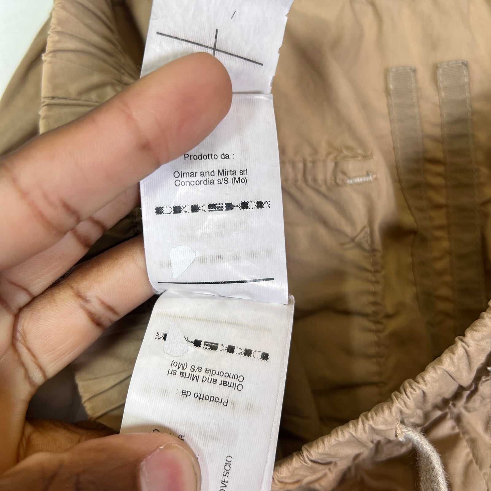 Rick Owens DRKSHDW Waxed Creatch Cargo Shorts