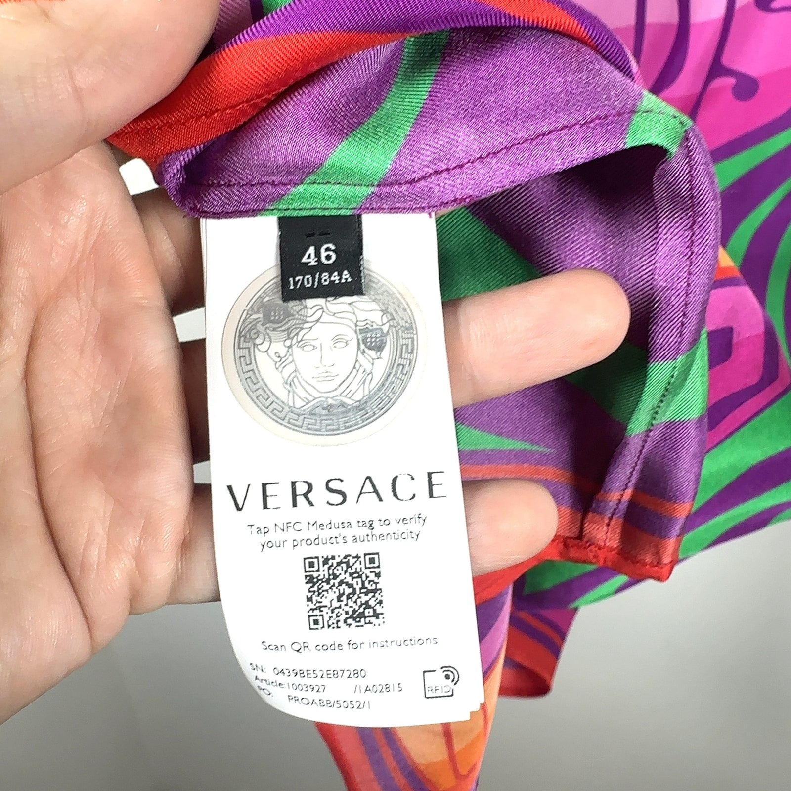 Versace Psychedelic Logo Shirt