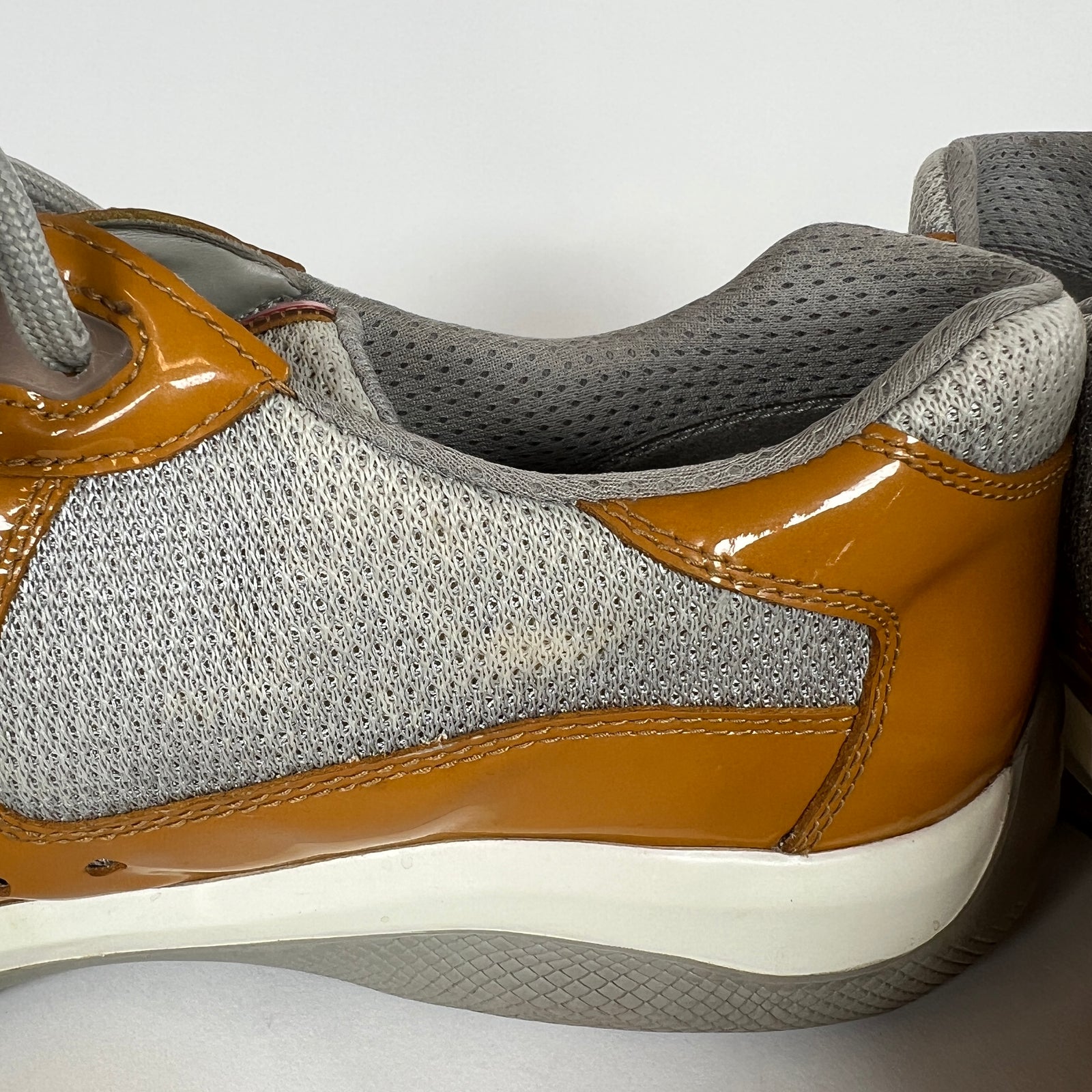 Prada Mustard Yellow Cups Size 12