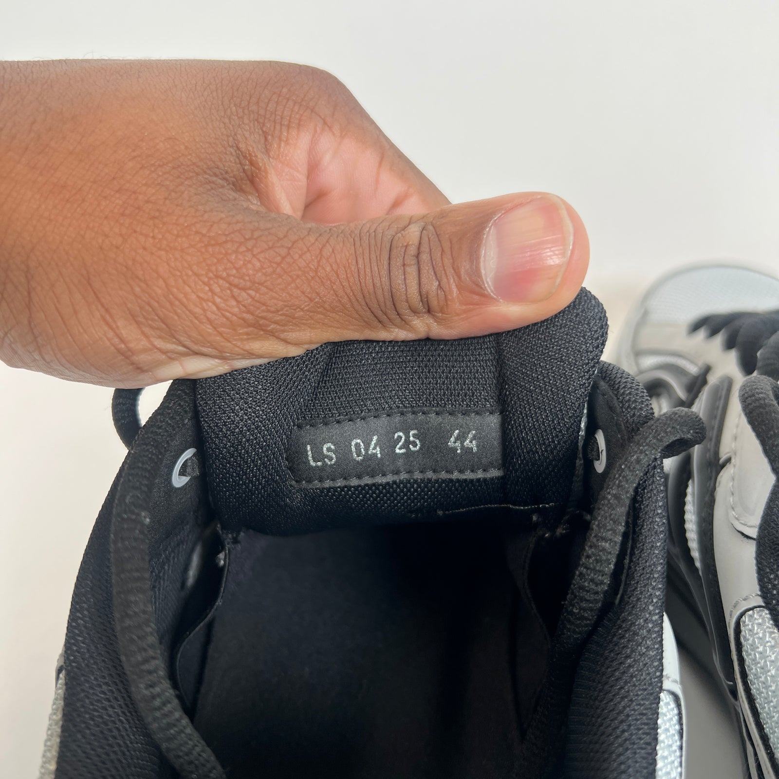 Dior B30 Grey Technical Mesh Sneaker Size 44