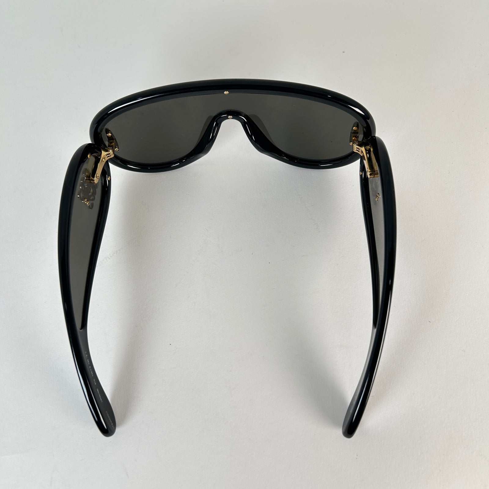 Loewe Black Anagram Mask Sunglasses