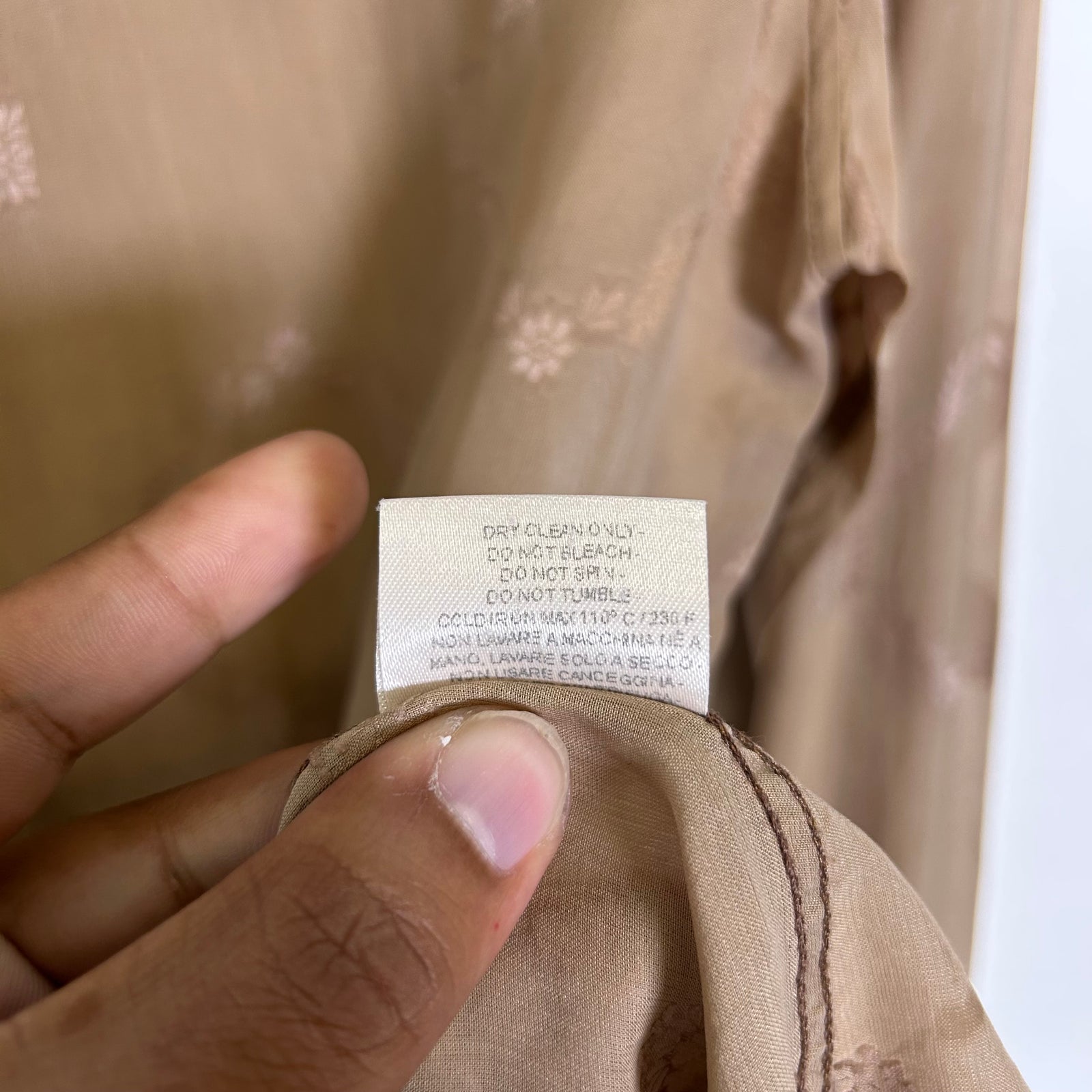 Gucci By Tom Ford SS03 Silk Sheer Button-Up Shirt