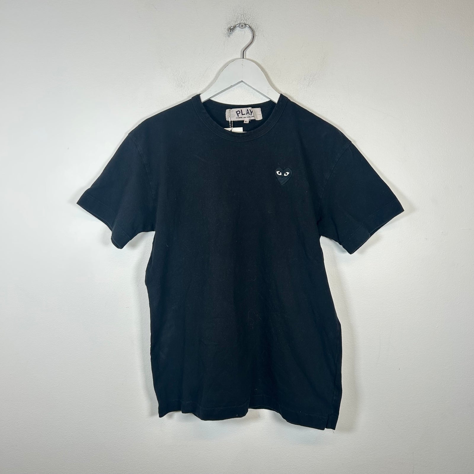 CDG Play Black Heart T-Shirt Size XL