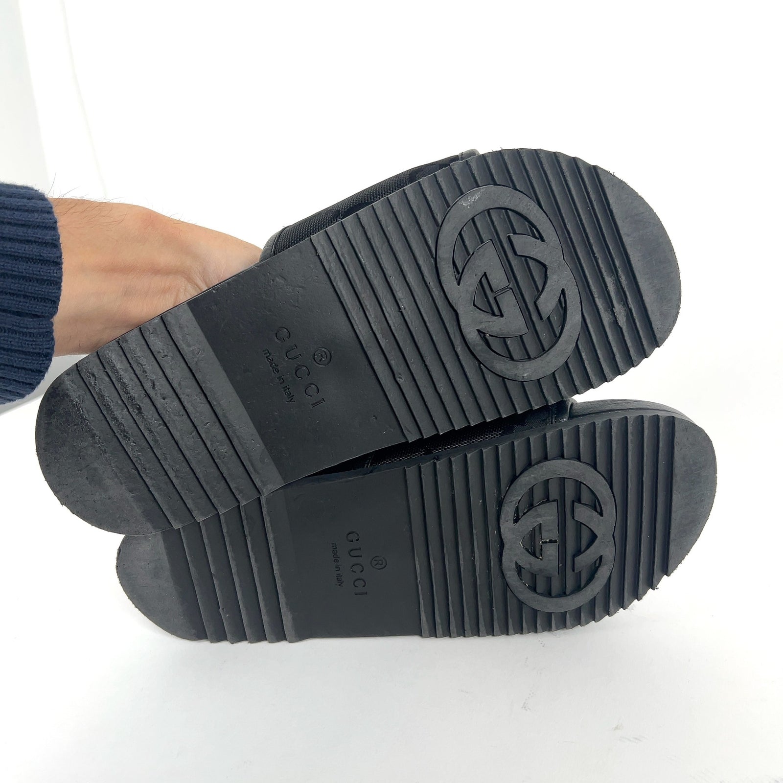 Gucci 'Off The Grid' Nylon Slides