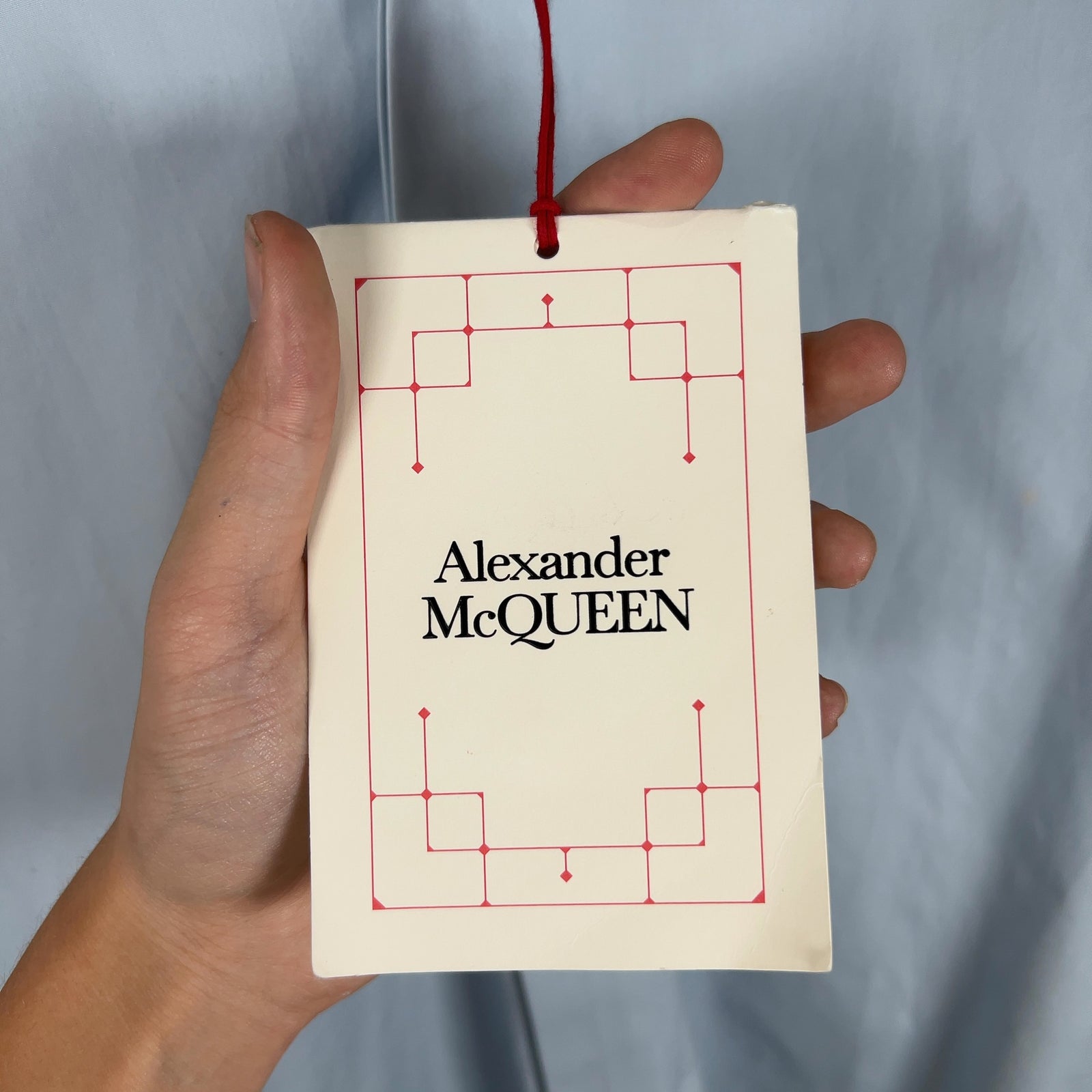 Alexander McQueen Popeline Organic Cotton Shirt
