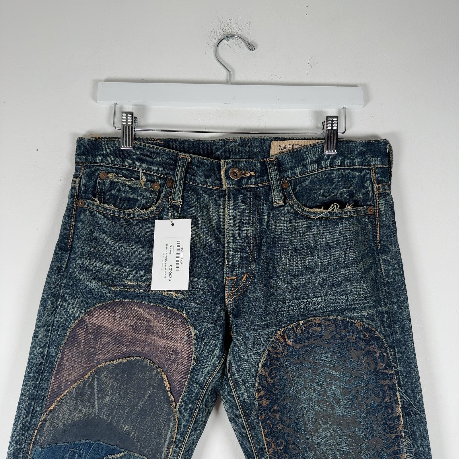 Kapital Repair Patchwork Jeans