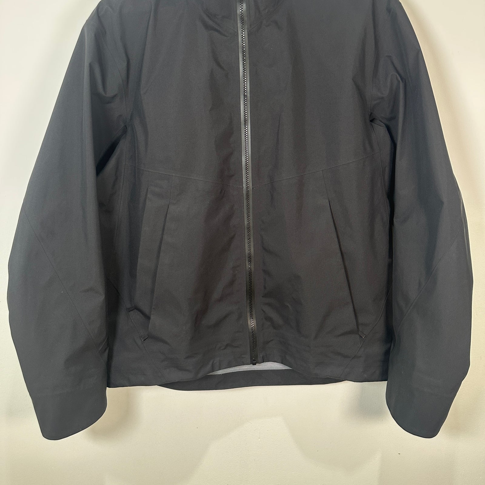 Arc'teryx Veilance Black Nylon Zip-Up Jacket Size S