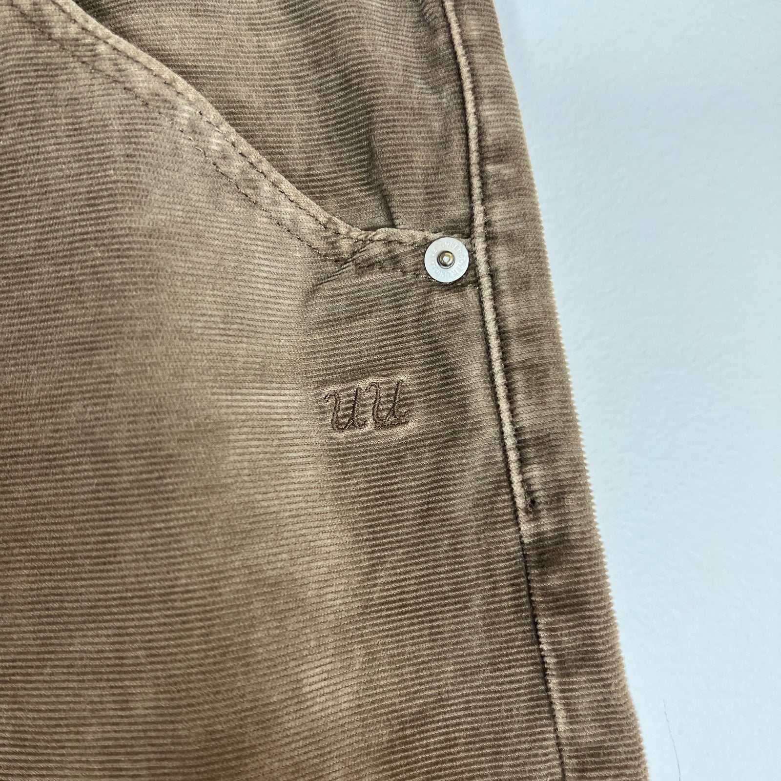 Undercover Uniqlo Brown Slim Corduroy Pants Size 28