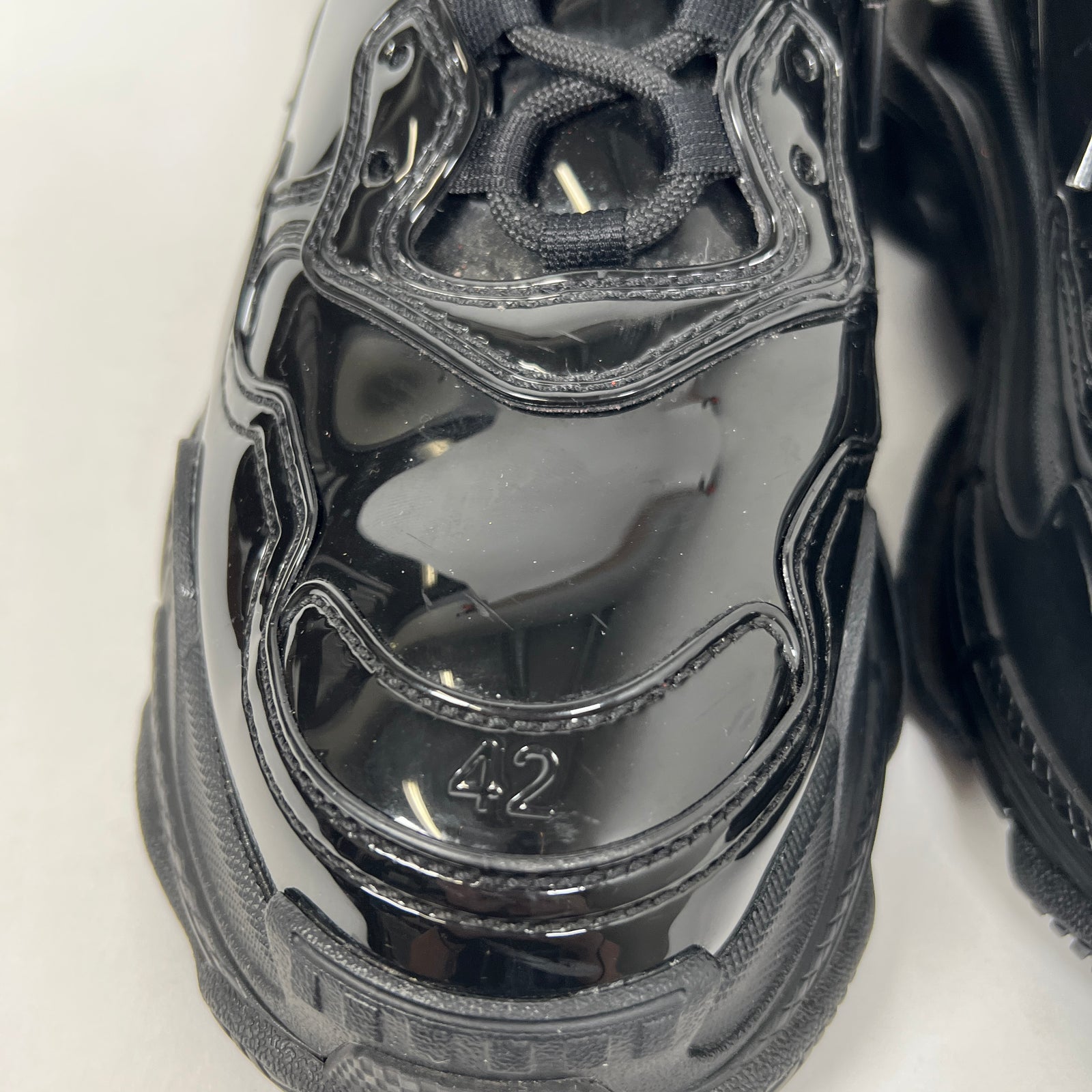 Balenciaga Triple S Patten Black Size 9