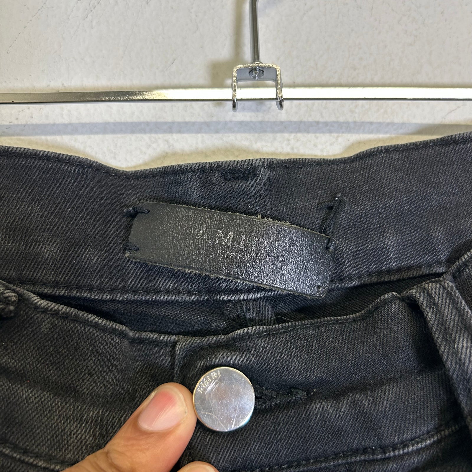 Amiri MX1 Old English Jeans