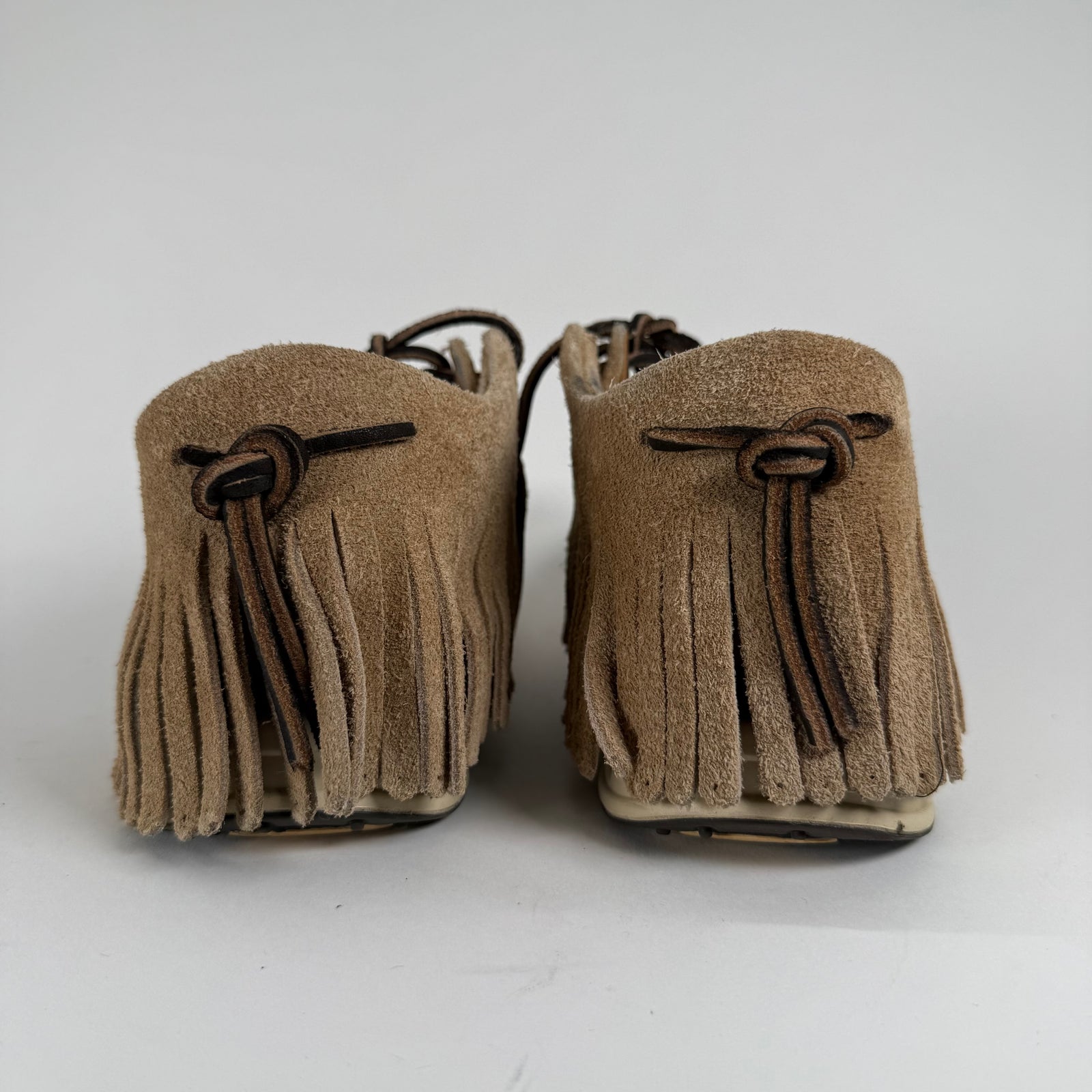 Visvim FBT Shaman Suede Sandals Size 8