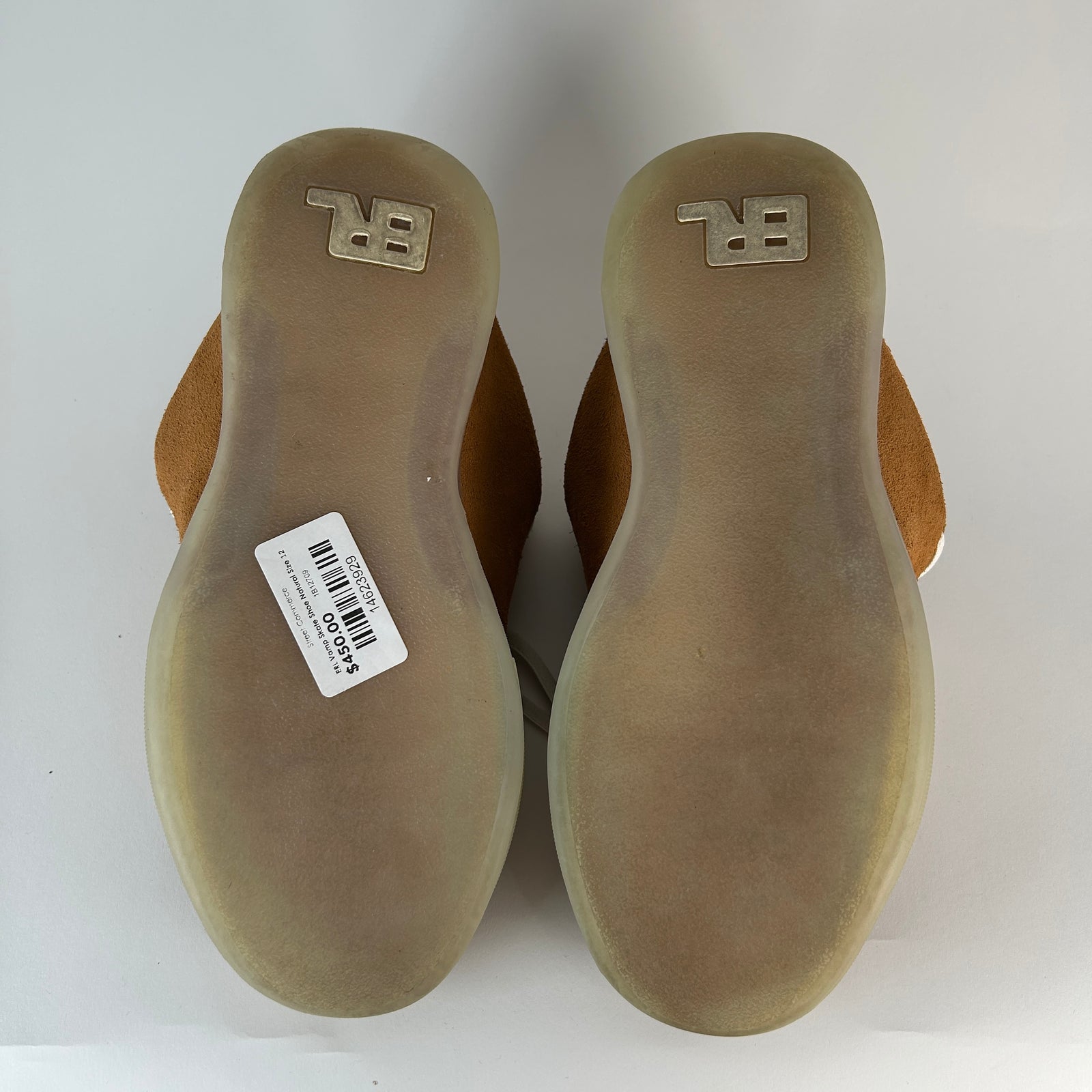 ERL Vamp Skate Shoe Natural Size 12