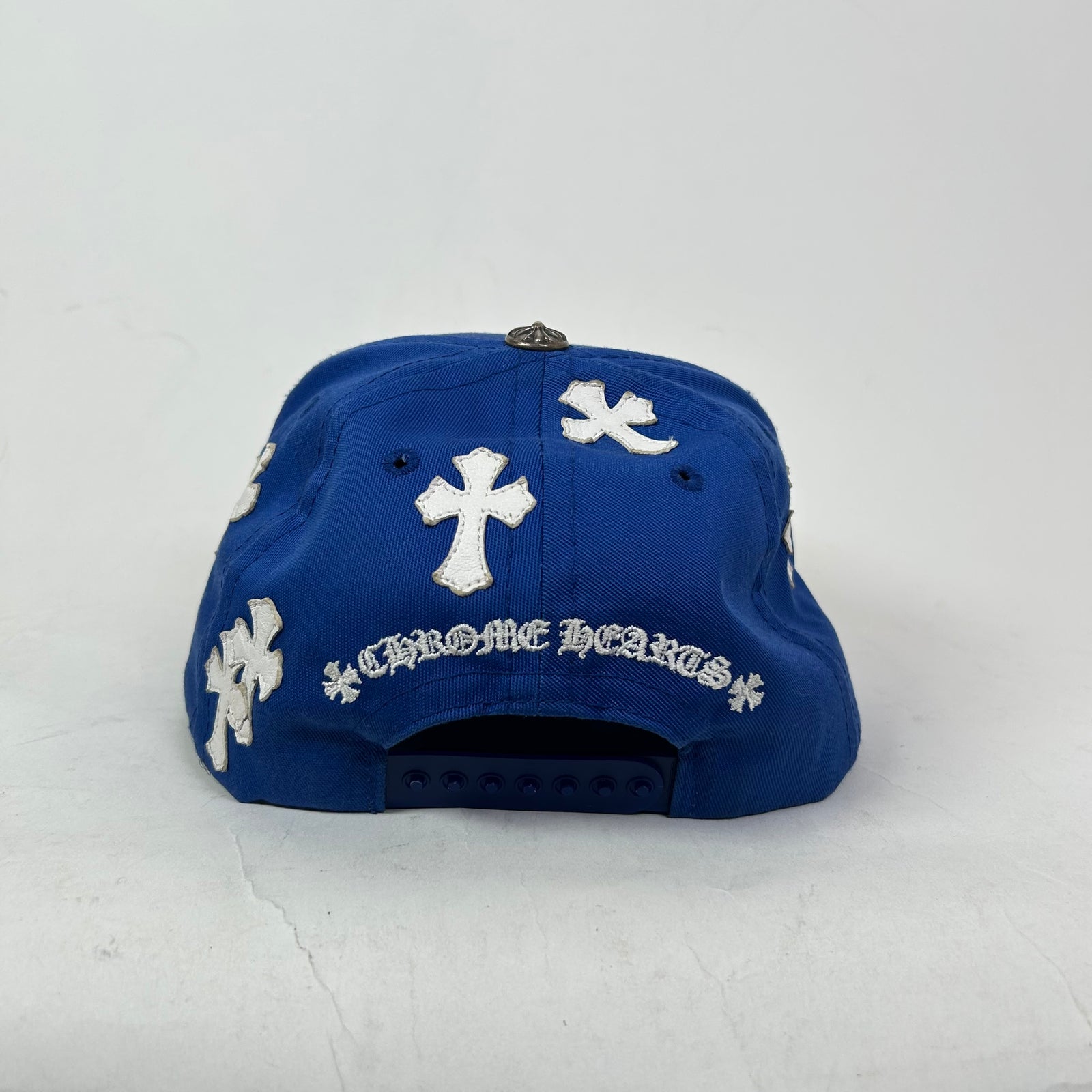 Chrome Hearts Blue Cross Patch CH Baseball Hat