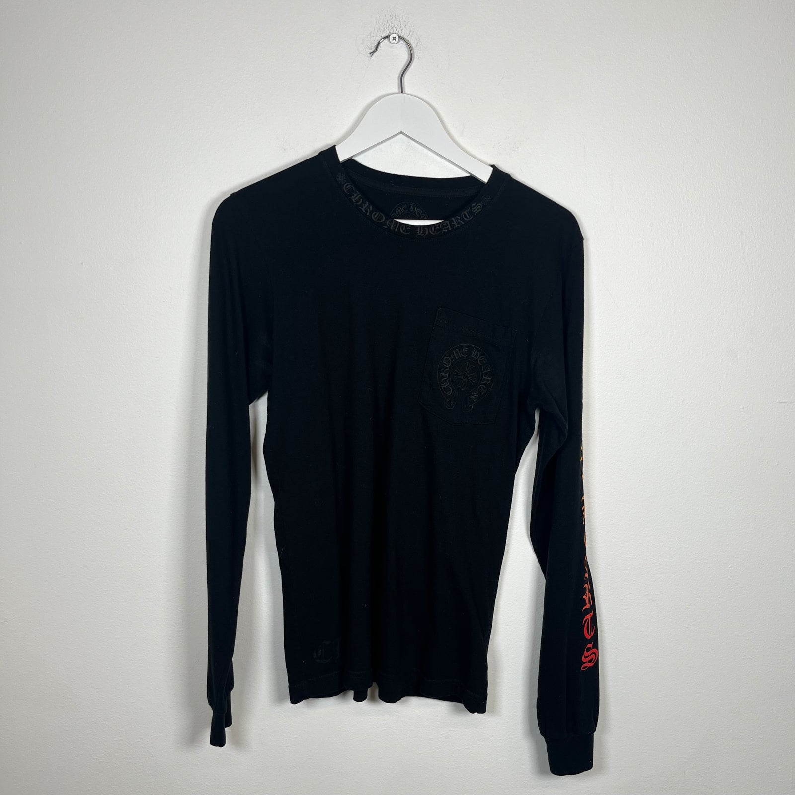 Chrome Hearts Black Gradient LS Tee Size S