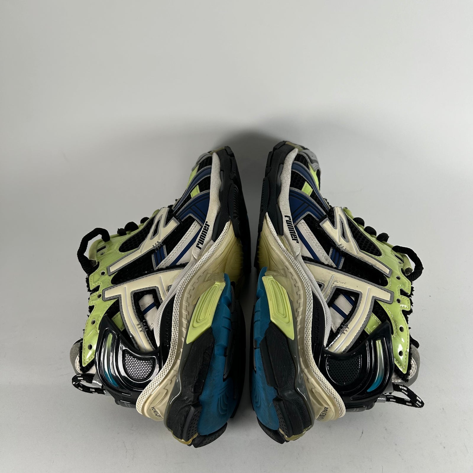 Balenciaga Blue/Green Runners Size 41